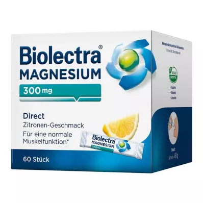 Biolectra Magnesium Direct peleti, 60 kos Biolectra Magnesium Direct peleti, 60 kos
