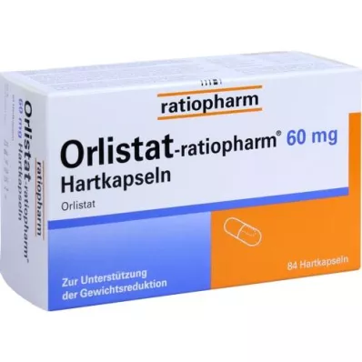 ORLISTAT-ratiopharm 60 mg trde kapsule, 84 kosov