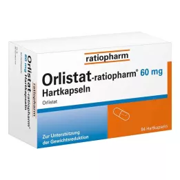 ORLISTAT-ratiopharm 60 mg trde kapsule, 84 kosov