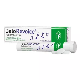 GELOREVOICE Tablete za grlo Cassis-Menthol Lut. tabs, 20 kosov