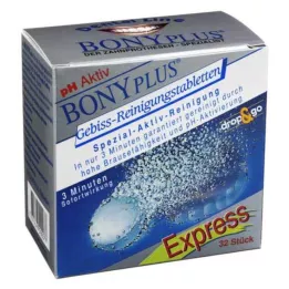 BONYPLUS Čistilne šumeče tablete, 32 kosov