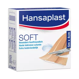 HANSAPLAST Mehki omet 4 cmx5 m, zvitek, 1 kos