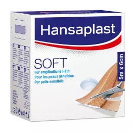 HANSAPLAST Mehki omet 6 cmx5 m, zvitek, 1 kos