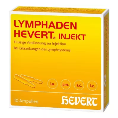LYMPHADEN HEVERT ampule za injiciranje, 10 kosov