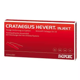CRATAEGUS HEVERT ampule za injiciranje, 10 kosov