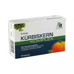 KÜRBISKERN KOMPLEX Kapsule, 80 kosov