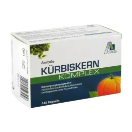 KÜRBISKERN KOMPLEX Kapsule, 140 kapsul