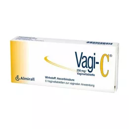 VAGI C vaginalne tablete, 6 kosov