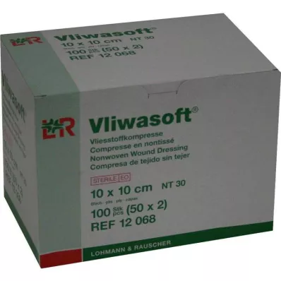 Vliwasoft flis komprese 10x10cm 6-slojne sterilne, 50x2 kosa Vliwasoft flis komprese 10x10cm 6-slojne sterilne, 50x2 kosa