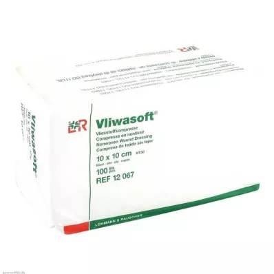 Vliwasoft flis komprese 10x10cm 6-slojne nesterilne, 100 kosov Vliwasoft flis komprese 10x10cm 6-slojne nesterilne, 100 kosov