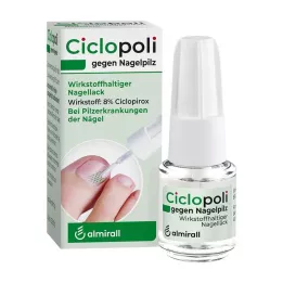 CICLOPOLI proti glivicam na nohtih lak za nohte z aktivno sestavino, 6,6 ml