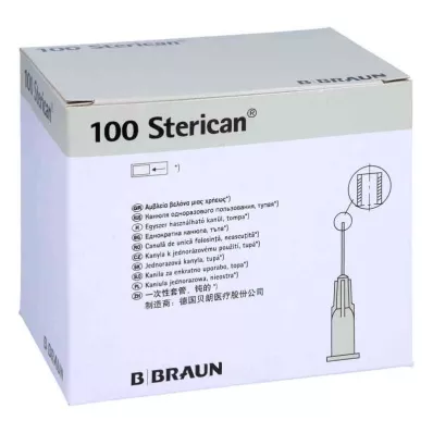 Sterican kanile 27 G 0,4x25 mm tope (100 kosov) Sterican kanile 27 G 0,4x25 mm tope (100 kosov)
