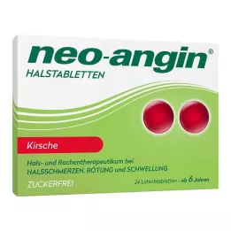 NEO-ANGIN Pastilke za grlo, češnja, 24 kosov