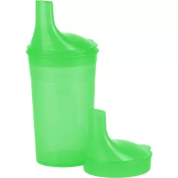 EINNEHMEBECHER brez ročaja z dvema pokrovoma 4+12 mm zelena, 1 kos