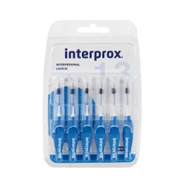 INTERPROX konična modra medzobna ščetka Blis, 6 kosov