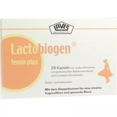 LACTOBIOGEN kapsule femin plus, 28 kosov