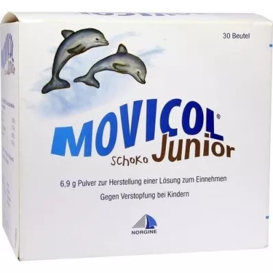 MOVICOL Junior Čokolada za peroralno raztopino, 30X6,9 g