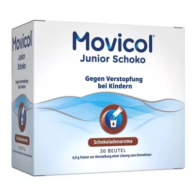 Movicol Junior čokoladni prašek za pripravo peroralne raztopine, 30X6,9 g Movicol Junior čokoladni prašek za pripravo peroralne raztopine, 30X6,9 g
