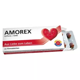 AMOREX za bolečine v srcu in ločitev Tablete, 20 kosov