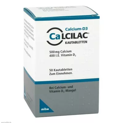 Calcilac žvečljive tablete, 50 kom Calcilac žvečljive tablete, 50 kom