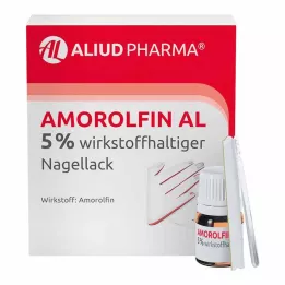 AMOROLFIN AL 5% aktivna sestavina laka za nohte, 3 ml