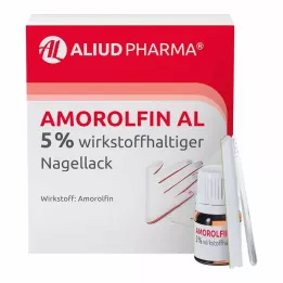 AMOROLFIN AL 5% aktivna sestavina laka za nohte, 5 ml