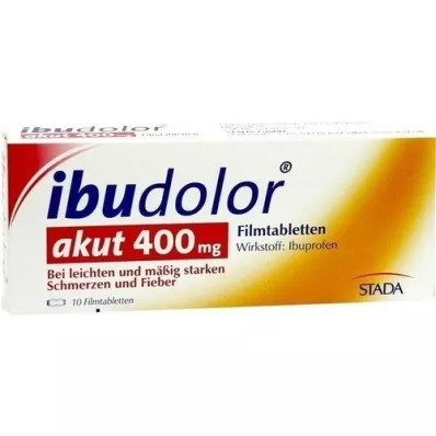 IBUDOLOR akutne 400 mg filmsko obložene tablete, 10 kosov
