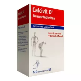 CALCIVIT D šumeče tablete, 120 kapsul