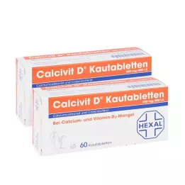 CALCIVIT D Žvečljive tablete, 120 kapsul