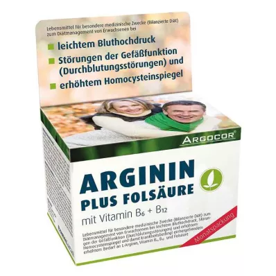 ARGININ PLUS Kapsule s folno kislino, 120 kapsul