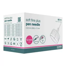 KLINION Soft fine plus igle za pisala 0,33x12 mm 29 G, 110 kosov