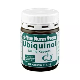 UBIQUINOL 50 mg kapsule, 60 kosov