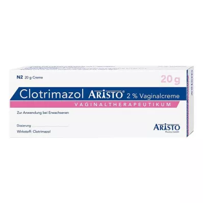 CLOTRIMAZOL ARISTO 2-odstotna vaginalna krema + 3 nanosi, 20 g