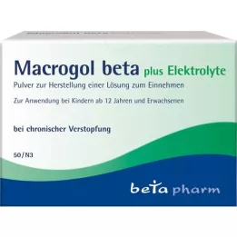 MACROGOL beta plus Elektrolit Plv.za peroralno uporabo, 50 kosov