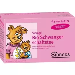 SIDROGA Filtrirna vrečka za organski čaj za nosečnice, 20X1,5 g