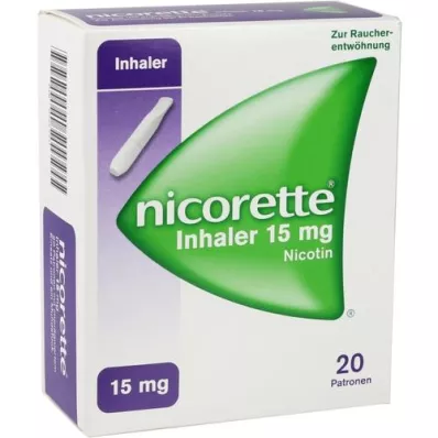 NICORETTE Inhalator 15 mg, 20 kosov