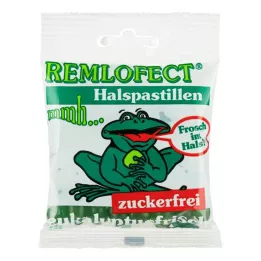 REMLOFECT Pastilke za grlo sladkor sveži evkaliptus sveži, 50 g