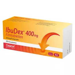 IBUDEX 400 mg filmsko obložene tablete, 50 kosov