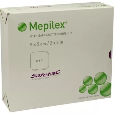 MEPILEX Obloga iz pene 5x5 cm, 5 kosov