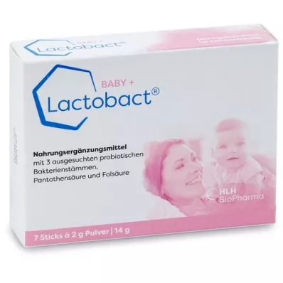 LACTOBACT Baby 7-dnevna vrečka, 7X2 g