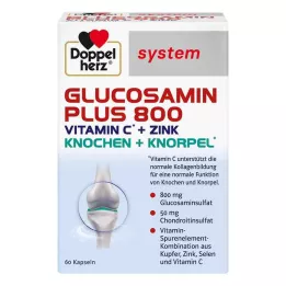 DOPPELHERZ Glukozamin Plus 800 sistemskih kapsul, 60 kapsul