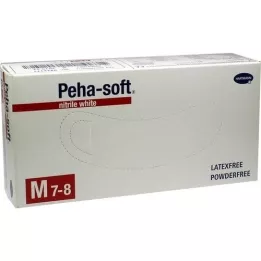 PEHA-SOFT nitril bela Unt.Hands.nesterilna pf M, 100 kosov