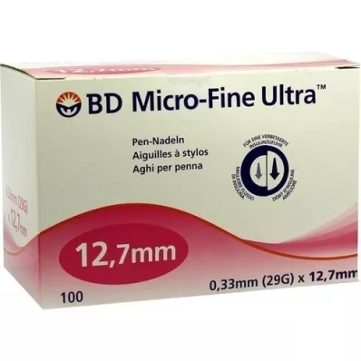 BD MICRO-FINE ULTRA Igle za pisala 0,33x12,7 mm, 100 kosov