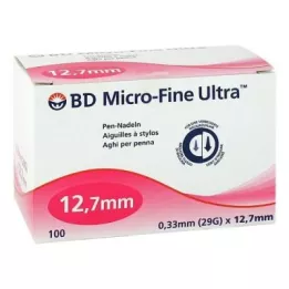 BD MICRO-FINE ULTRA Igle za pisala 0,33x12,7 mm, 100 kosov