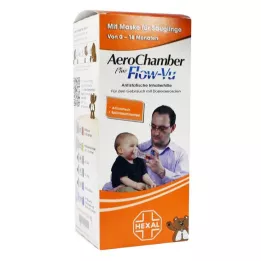 Aerochamber z masko za dojenčke, 1 kos