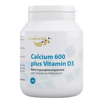 Calcium 600 plus D3 tablete, 60 kom