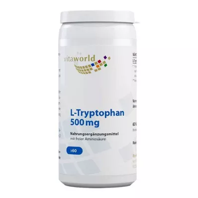 L-triptofan 500 mg kapsule, 60 kos