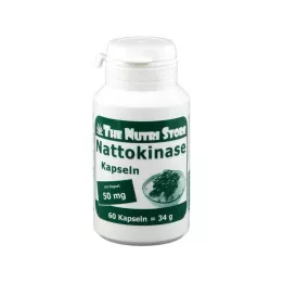 NATTOKINASE 50 mg kapsule, 60 kosov