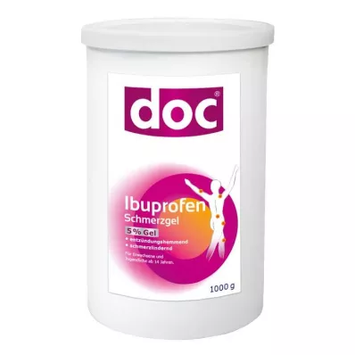 doc Ibuprofen vložek protibolečinskega gela, 1 kg