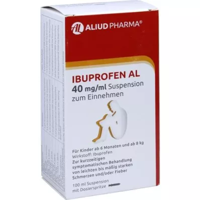 IBUPROFEN AL 40 mg/ml peroralna suspenzija, 100 ml